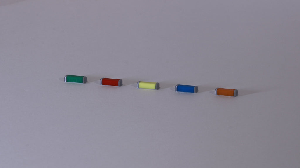 Magnetic Rock Band Notes/Gems (1x of each)