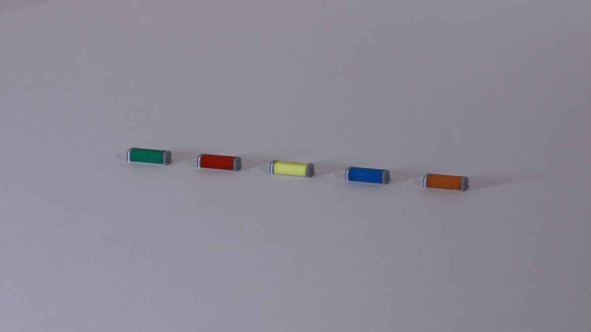 Magnetic Rock Band Notes/Gems (1x of each)