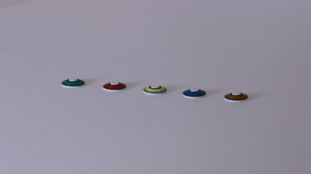 Magnetic Guitar Hero Notes/Gems (1x of each)