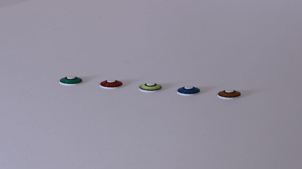 Magnetic Guitar Hero Notes/Gems (1x of each)