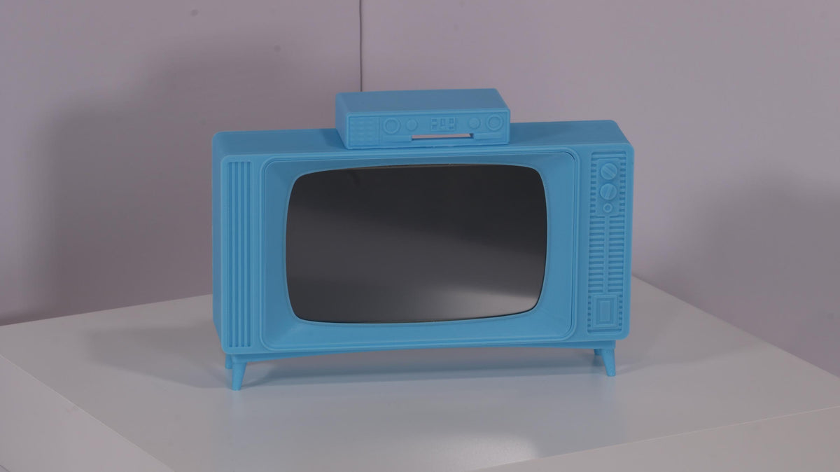 Mini-Monitor: Retro Monochromatic (Bel Air Breeze) - HDMI 5-Inch 800x480 Display