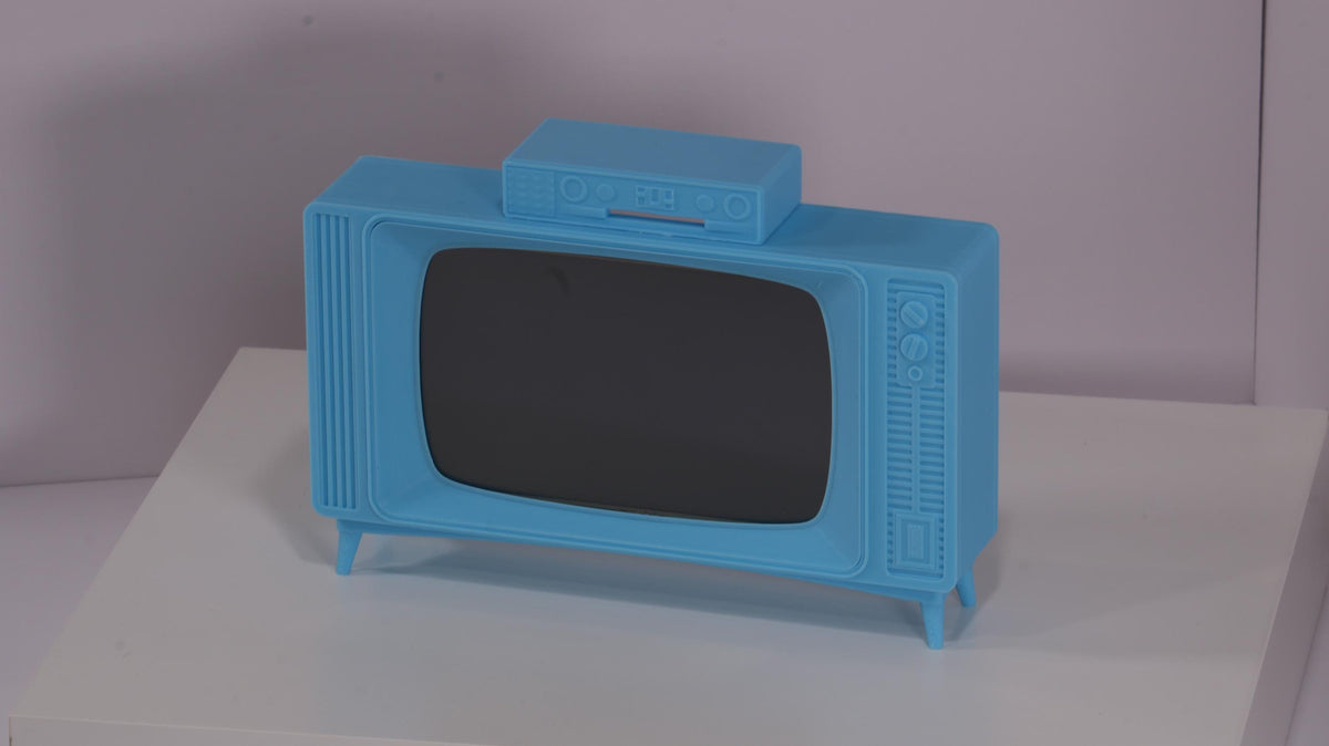 Mini-Monitor: Retro Monochromatic (Bel Air Breeze) - HDMI 5-Inch 800x480 Display