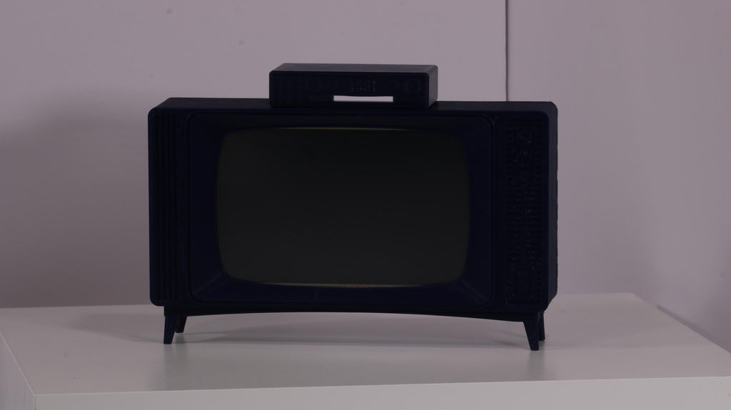 Mini-Monitor: Retro Monochromatic (Borgs Blue) - HDMI 5-Inch 800x480 Display