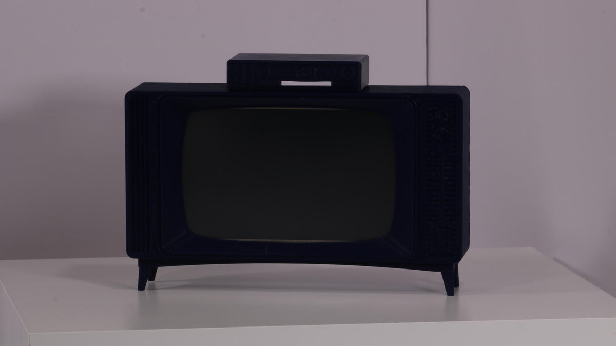Mini-Monitor: Retro Monochromatic (Borgs Blue) - HDMI 5-Inch 800x480 Display