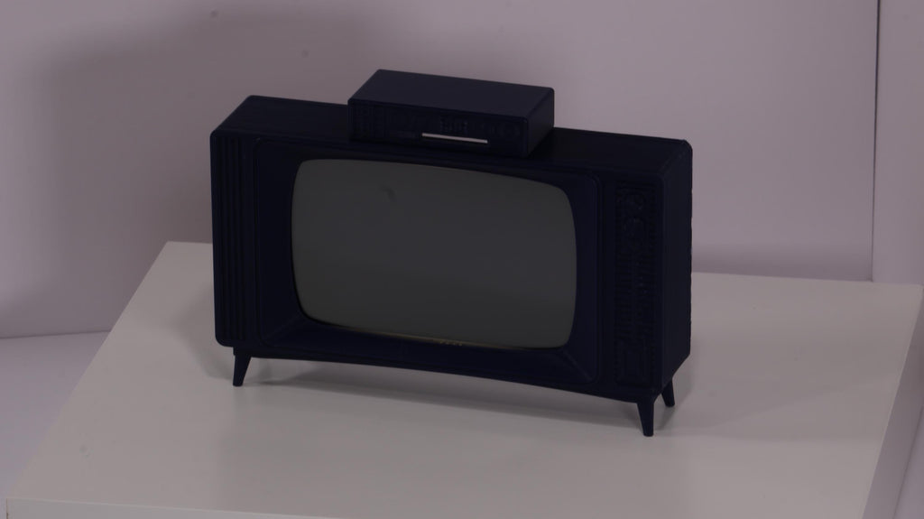 Mini-Monitor: Retro Monochromatic (Borgs Blue) - HDMI 5-Inch 800x480 Display