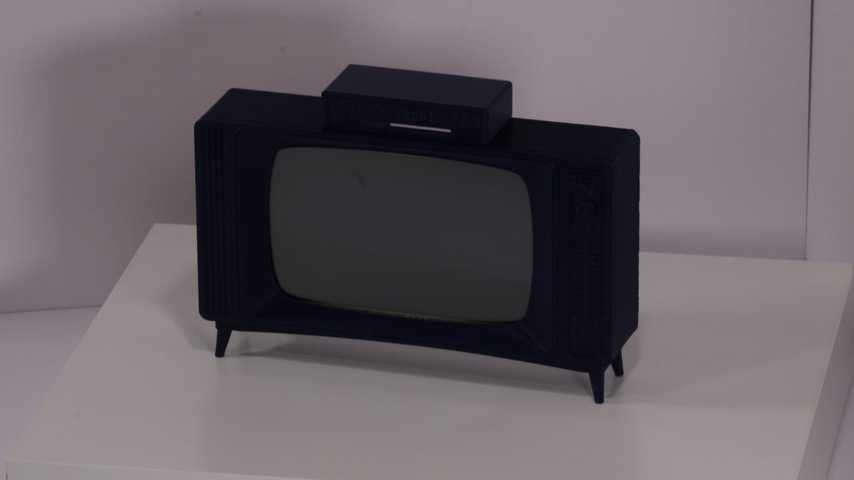 Mini-Monitor: Retro Monochromatic (Borgs Blue) - HDMI 5-Inch 800x480 Display