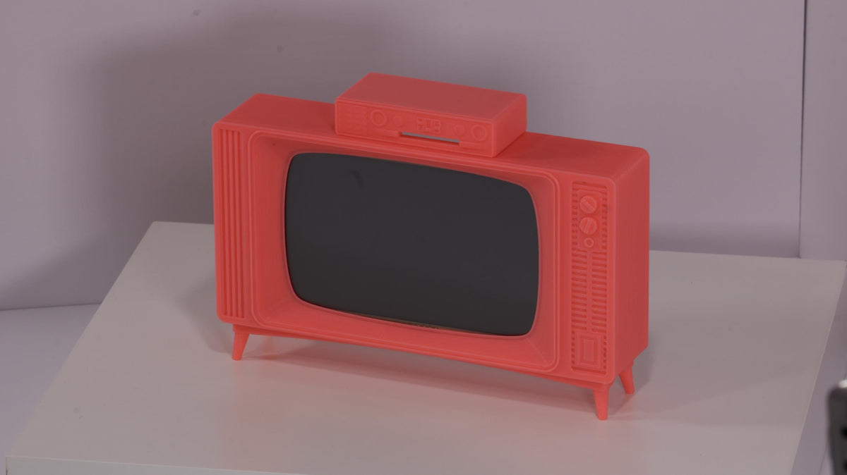 Mini-Monitor: Retro Monochromatic (Pink Cadillac) - HDMI 5-Inch 800x480 Display