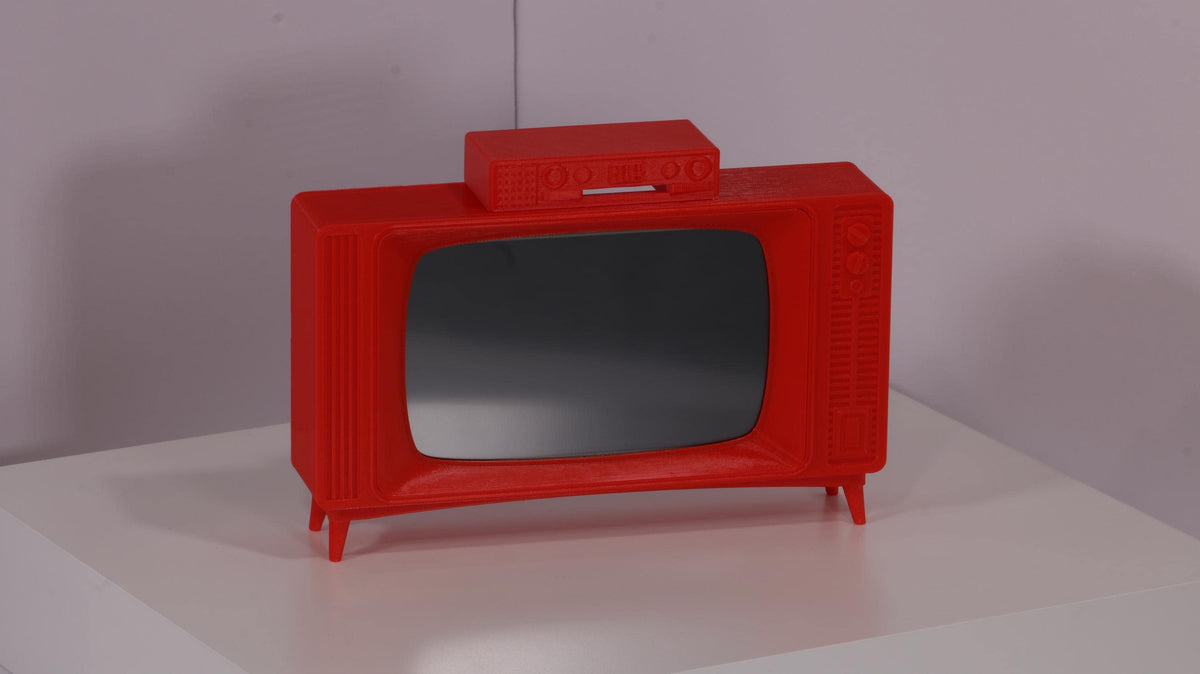 Mini-Monitor: Retro Monochromatic (Ruby Rabbit) - HDMI 5-Inch 800x480 Display