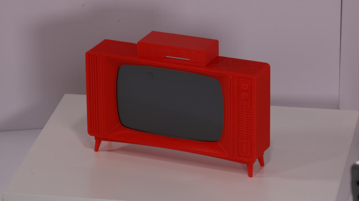 Mini-Monitor: Retro Monochromatic (Ruby Rabbit) - HDMI 5-Inch 800x480 Display