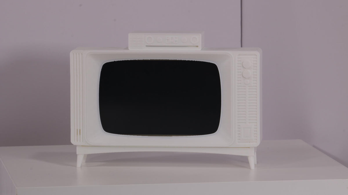Mini-Monitor: Retro Monochromatic (Wunderwaffe White) - HDMI 5-Inch 800x480 Display