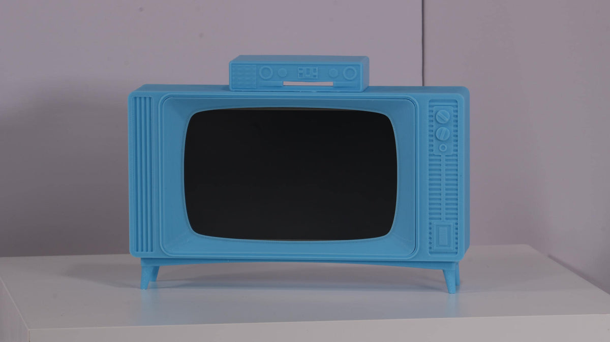Mini-Monitor: Retro Monochromatic (Bel Air Breeze) - HDMI 5-Inch 800x480 Display