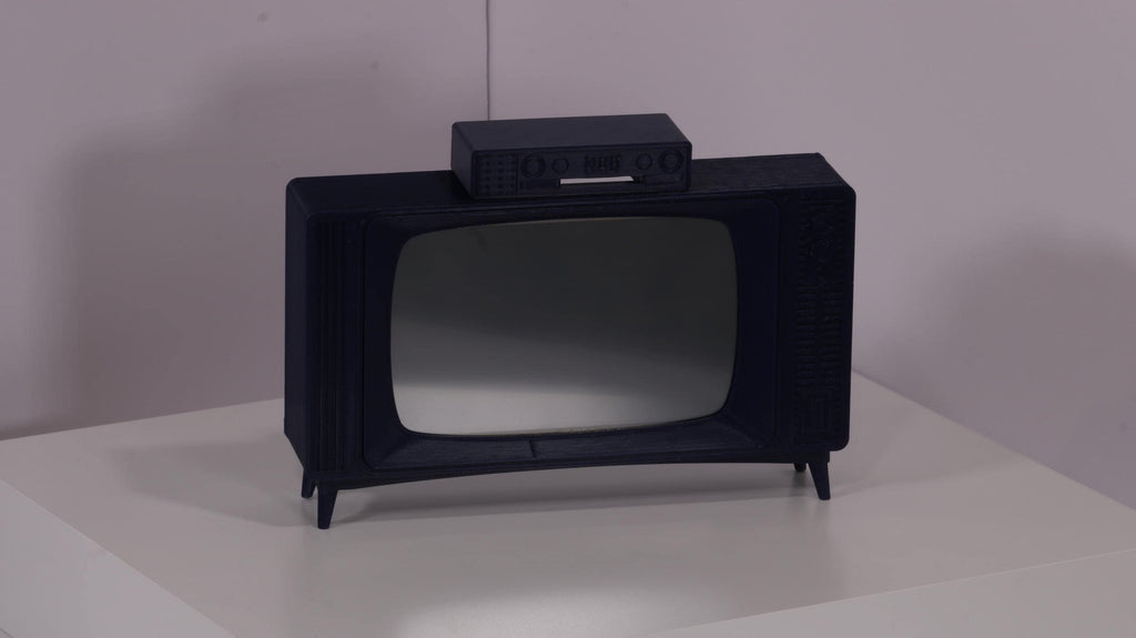 Mini-Monitor: Retro Monochromatic (Borgs Blue) - HDMI 5-Inch 800x480 Display