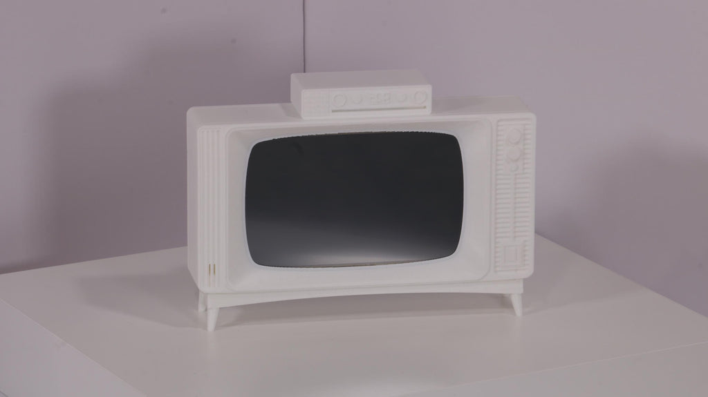 Mini-Monitor: Retro Monochromatic (Wunderwaffe White) - HDMI 5-Inch 800x480 Display