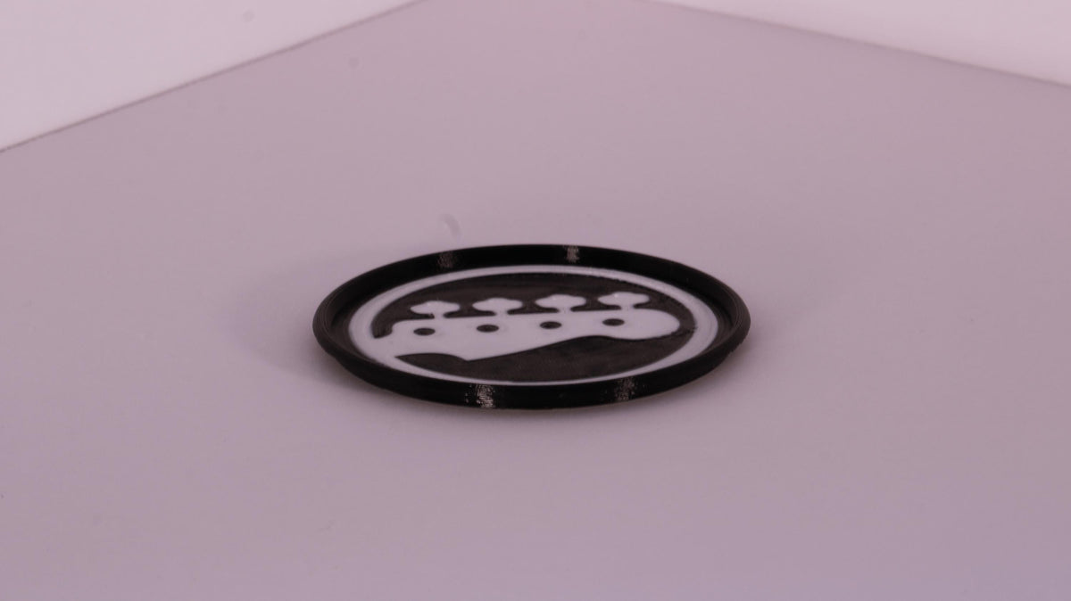 Rock Bank Instrument Coasters (1x of each)