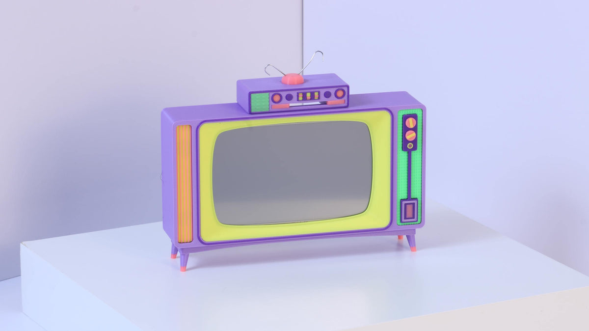 Mini-Monitor: Retro Disko - HDMI 5-Inch 800x480 Display