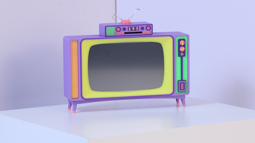 Mini-Monitor: Retro Disko - HDMI 5-Inch 800x480 Display