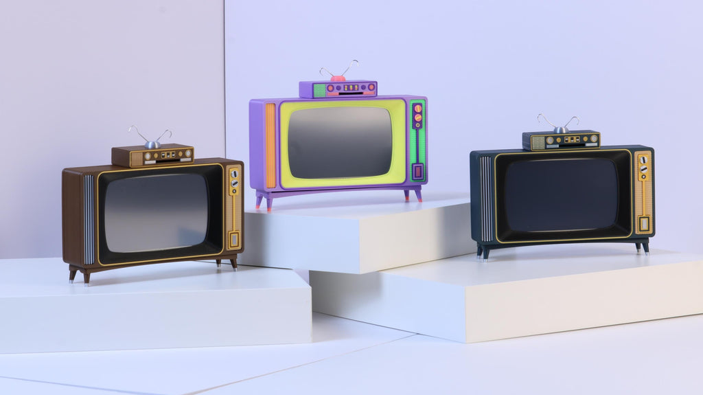 Mini-Monitor: Retro Disko - HDMI 5-Inch 800x480 Display