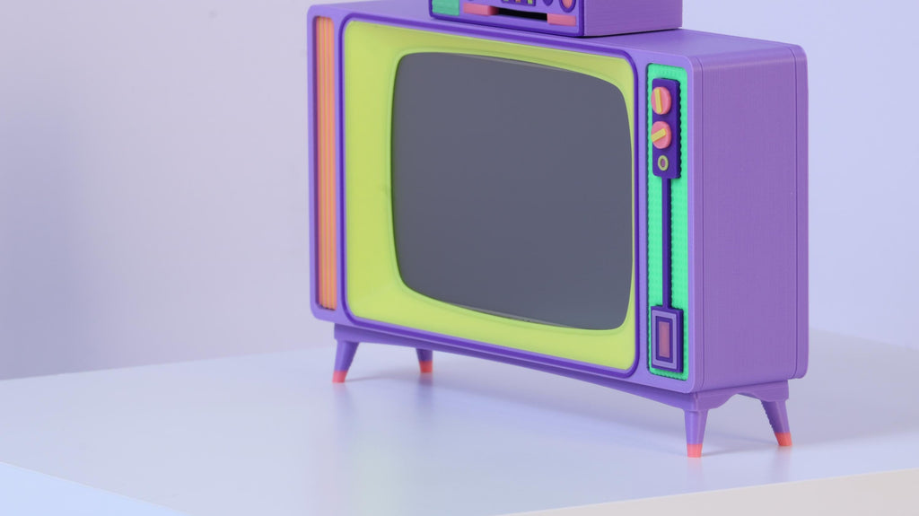 Mini-Monitor: Retro Disko - HDMI 5-Inch 800x480 Display
