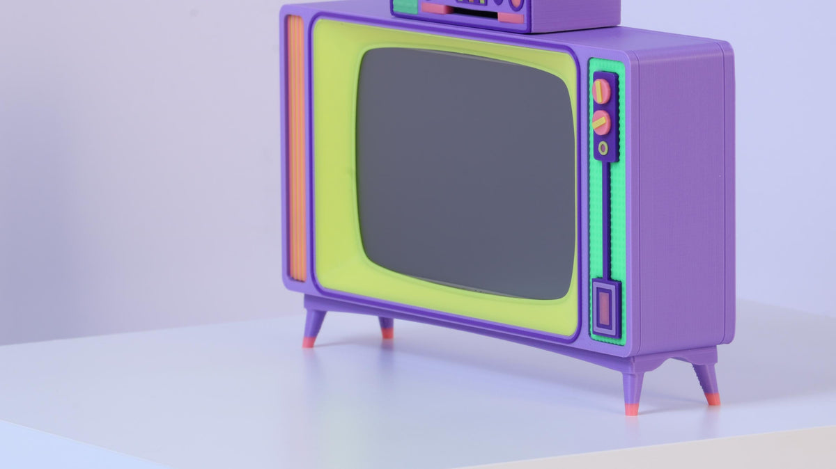 Mini-Monitor: Retro Disko - HDMI 5-Inch 800x480 Display