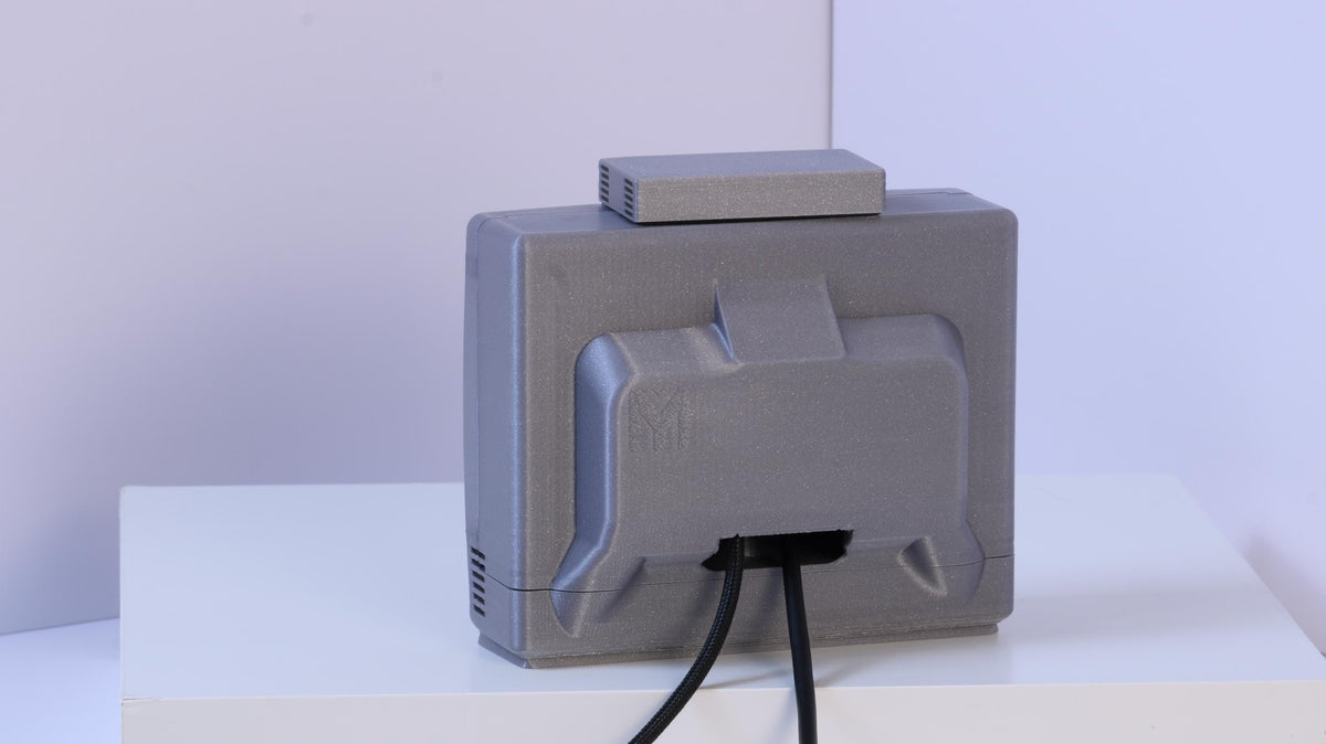 Mini-Monitor: MTV CRT Silver - HDMI 5-Inch 800x480 Display